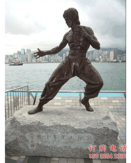 李小龙铜像厂家 武术人物铜像生产制作 李小龙铜像厂家 武术人物铜像生产制作