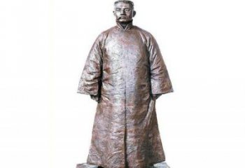 李大钊铜像厂家 立式铸铜李大钊铜像价格