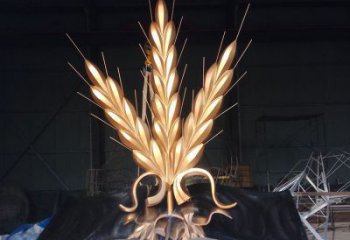 麦子穗铜雕厂家 铜雕麦子穗工艺品