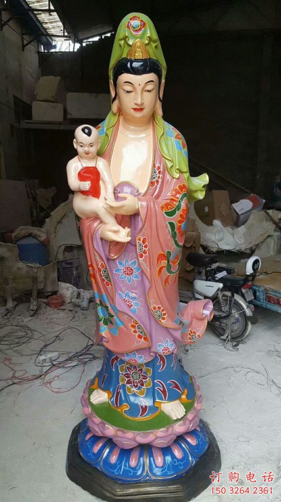 送子观音佛像 立式送子观音佛像 送子观音佛像 立式送子观音佛像