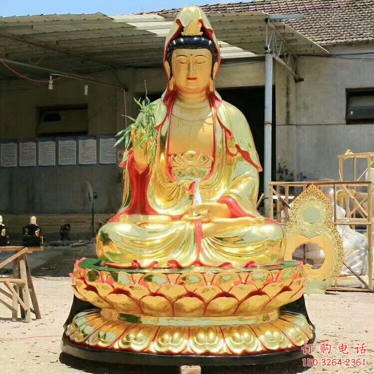金身观音佛像厂家 卧莲杨枝观音佛像 金身观音佛像厂家 卧莲杨枝观音佛像