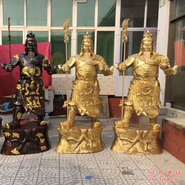 关公人物铜雕 关公人物铜雕