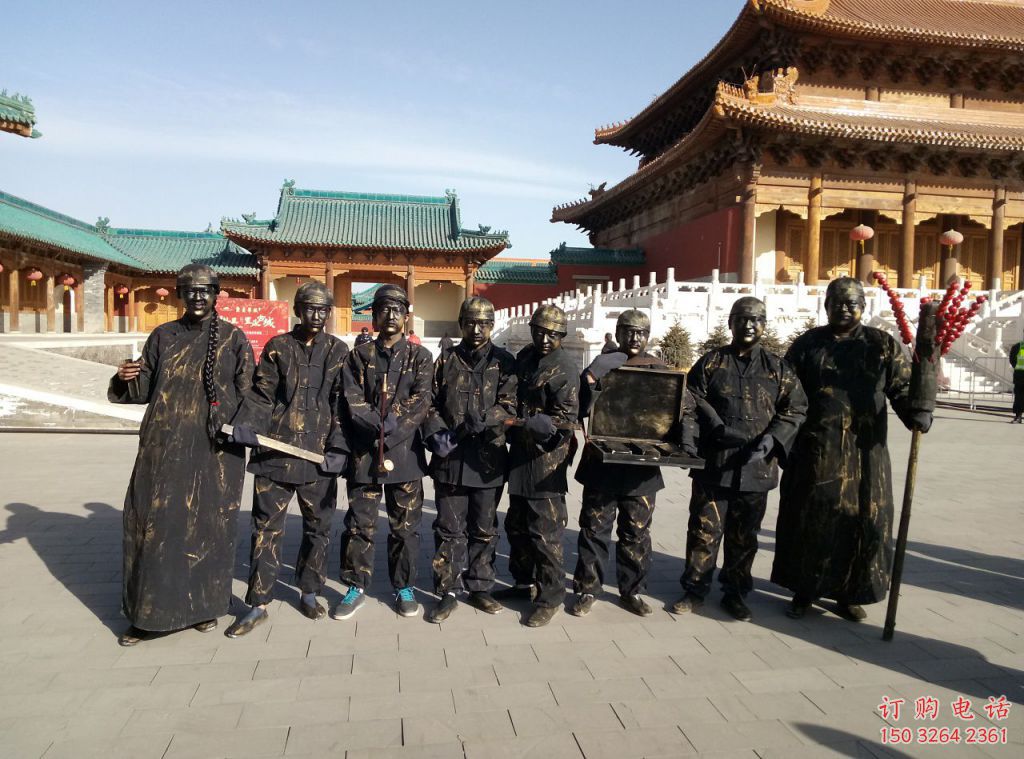 黄铜铜人铜雕 公园主题铜雕 仿古工艺 黄铜铜人铜雕 公园主题铜雕 仿古工艺