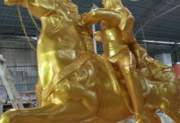 将军骑马铜雕厂家 黄铜名人铜像 广场骑马将军铜雕生产