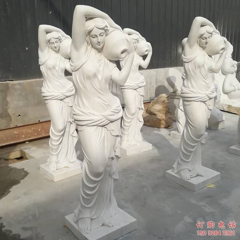 仕女人体铜像厂家 公园现代西方人铜雕  广场人物铜雕
