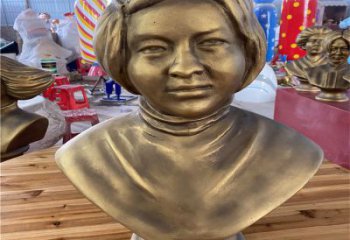女生肖像铜雕厂家 仿古妇女人头像 民俗女生头像制作