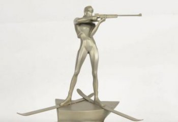 运动员男人铜雕厂家 体育运动铜像 公园人物铜雕制作