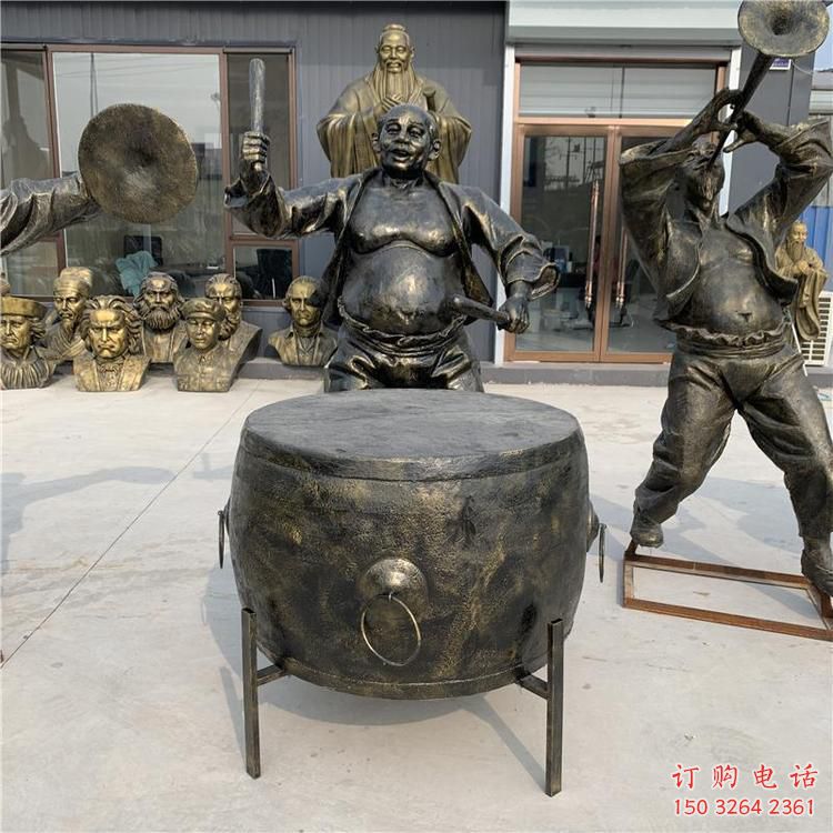 音乐人乐队铜雕厂家 扭秧歌铜像 乐队扭秧歌铜雕制作 音乐人乐队铜雕厂家 扭秧歌铜像 乐队扭秧歌铜雕制作