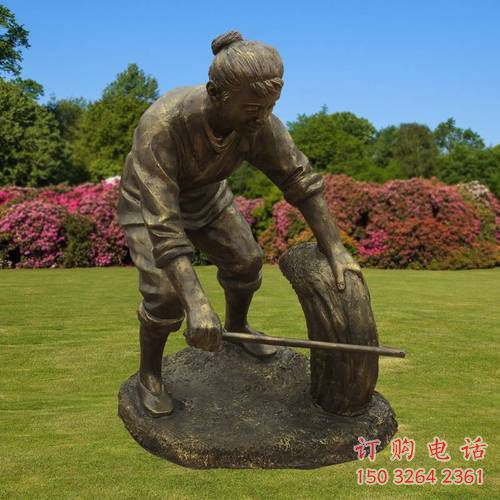 农活劳动铜雕厂家 妇女劳动铜像 农活人物铜雕制作 农活劳动铜雕厂家 妇女劳动铜像 农活人物铜雕制作