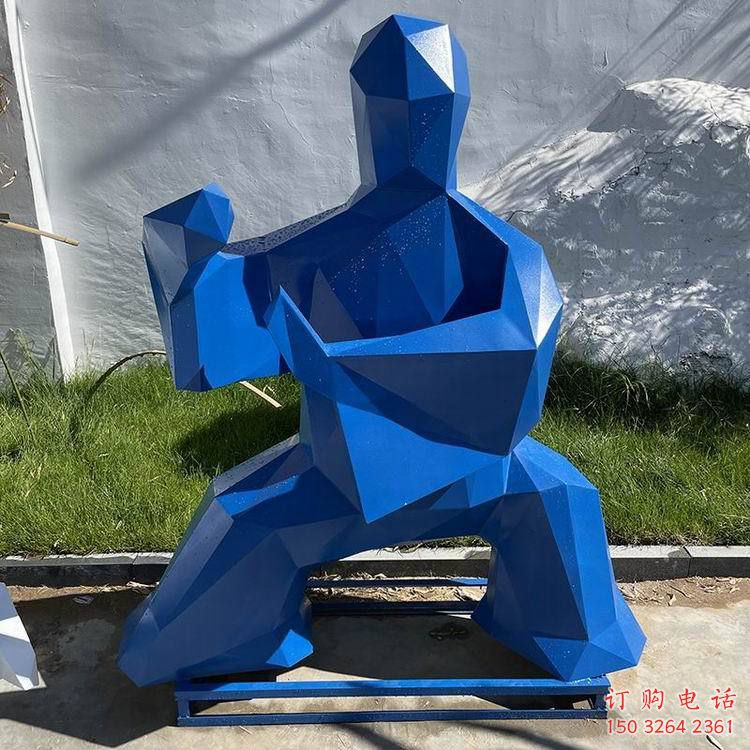 广场练太极拳人物铜雕生产制作厂