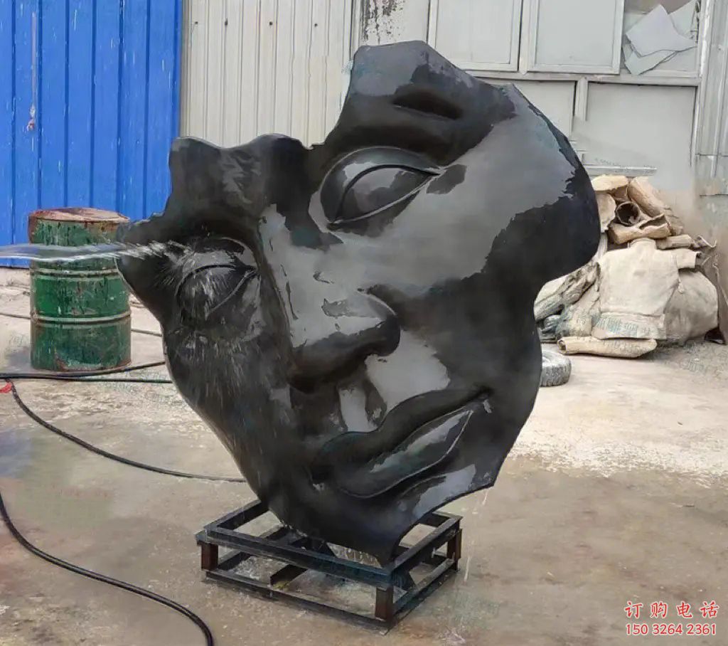 西方人脸铜雕厂家 西方人头铜雕制作厂家
