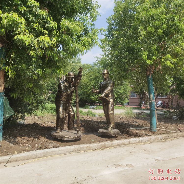 公园民俗人物工人铜雕制作厂家 公园民俗人物工人铜雕制作厂家