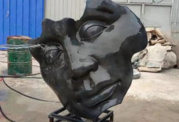 西方人脸铜雕厂家 西方人头铜雕制作厂家