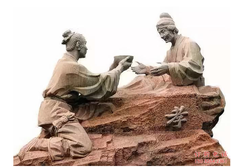 广场孝道人物铜雕厂家 广场孝道人物铜雕厂家