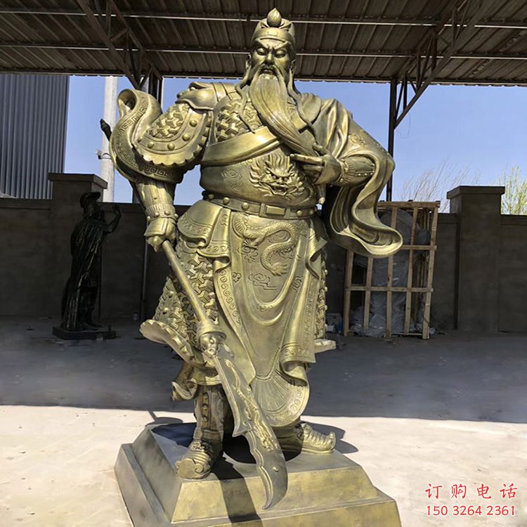张飞将军人物铜雕制作厂家
