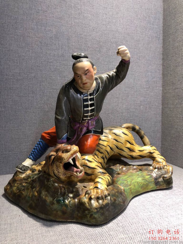 公园彩绘武松人物铜雕厂家 公园彩绘武松人物铜雕厂家