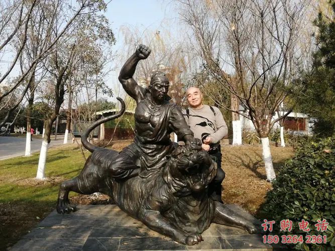 园林仿古武松人物铜像厂家 园林仿古武松人物铜像厂家