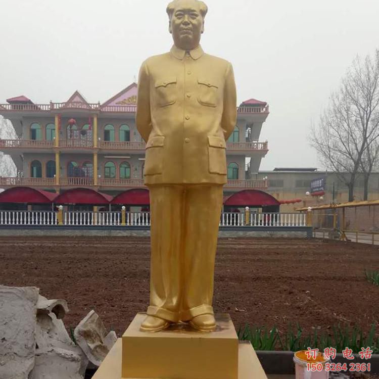 广场毛泽东主席人物铜雕厂家