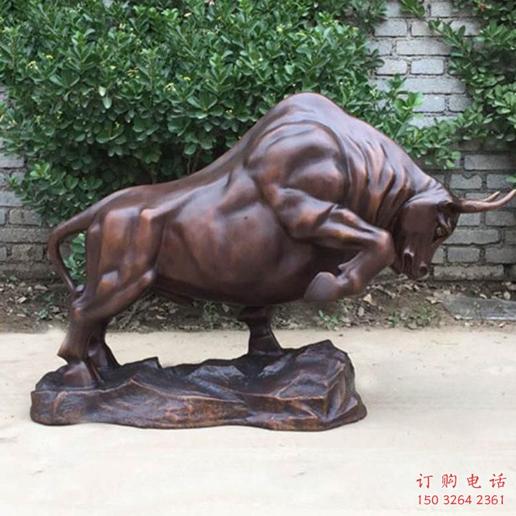 公园公牛铜雕厂家 街头动物铜雕 公园公牛铜雕厂家 街头动物铜雕