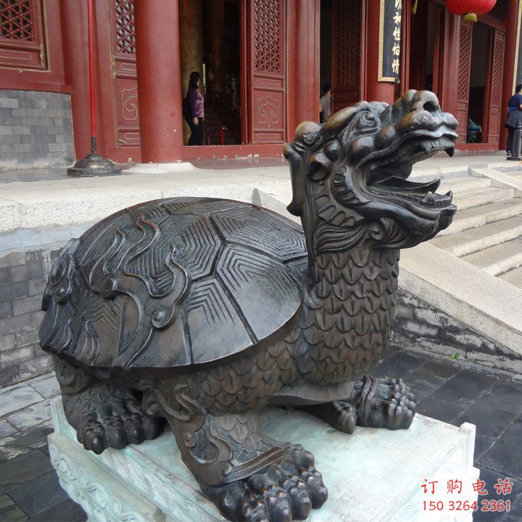 黄铜乌龟铜雕厂家 仿古动物铜雕