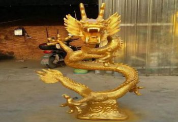 城市金龙铜雕厂家 黄铜动物铜雕