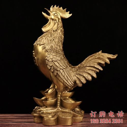 广场鸡铜雕厂家 青铜动物铜雕 广场鸡铜雕厂家 青铜动物铜雕