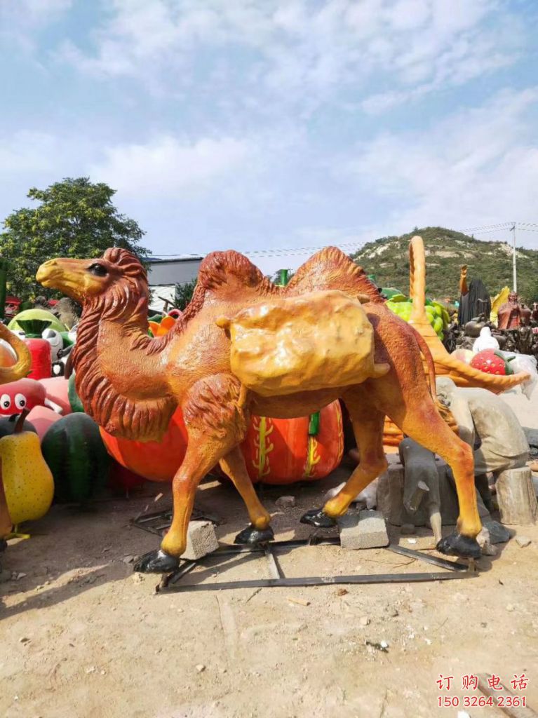 彩绘骆驼铜雕厂家 仿古动物铜雕 彩绘骆驼铜雕厂家 仿古动物铜雕