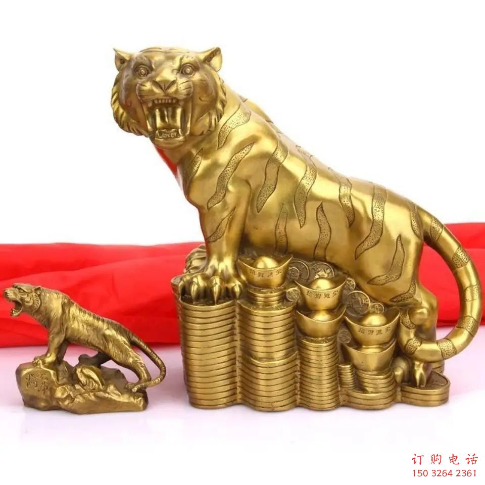 别墅剑齿虎铜雕厂家 公园动物铜雕 别墅剑齿虎铜雕厂家 公园动物铜雕