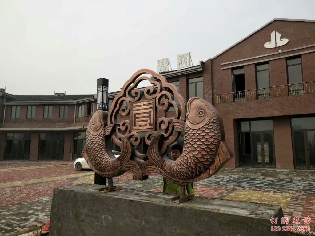 城市铜鱼铜雕厂家 黄铜动物铜雕 城市铜鱼铜雕厂家 黄铜动物铜雕
