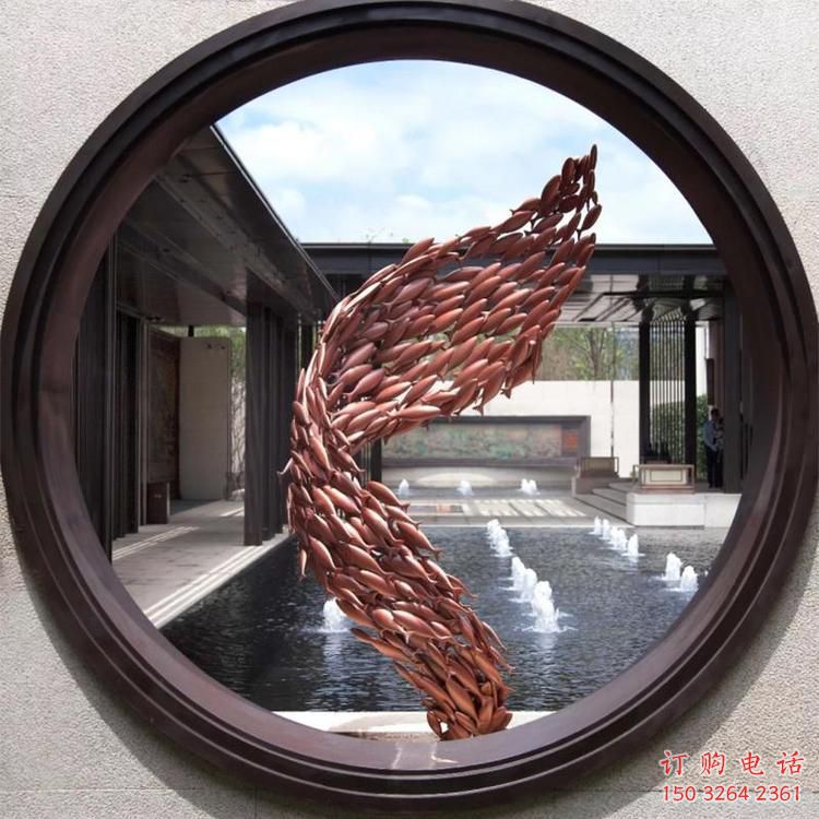 仿古铜鱼铜雕厂家 彩绘动物铜雕 仿古铜鱼铜雕厂家 彩绘动物铜雕