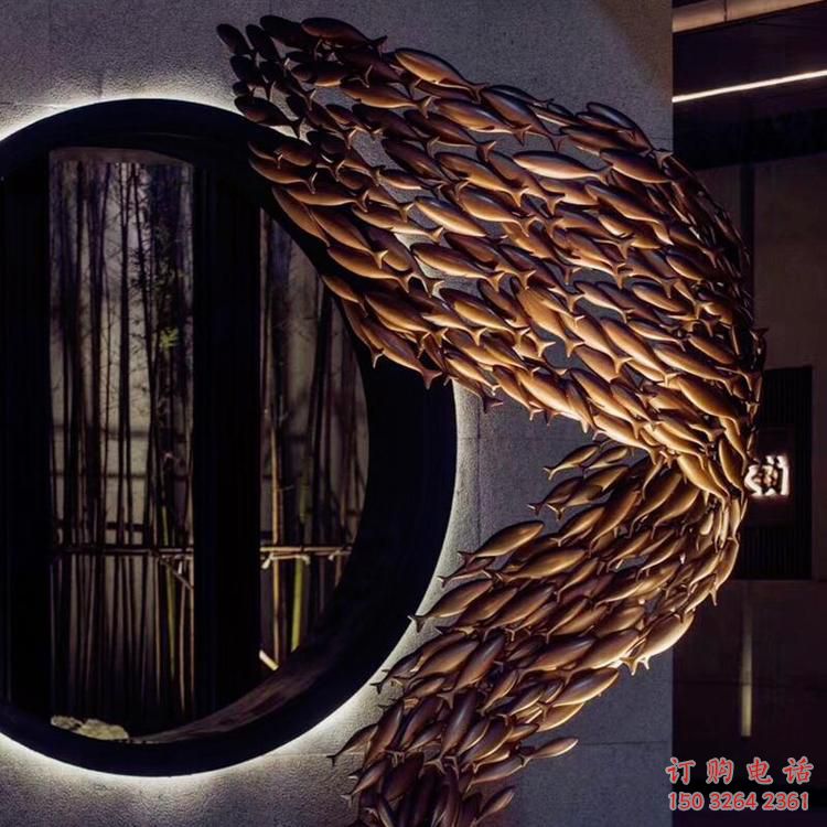 铜鱼铜雕厂家 抽象动物铜雕 铜鱼铜雕厂家 抽象动物铜雕