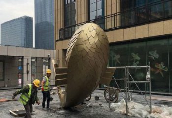 城市鲸鱼铜雕厂家 黄铜动物铜雕