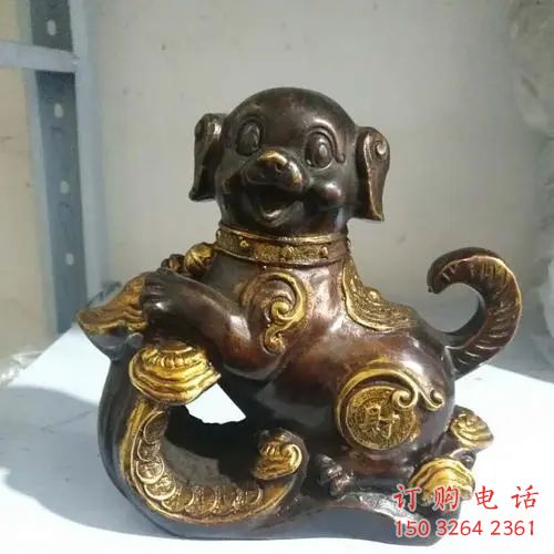 青铜狗铜雕厂家 公园动物铜雕 青铜狗铜雕厂家 公园动物铜雕