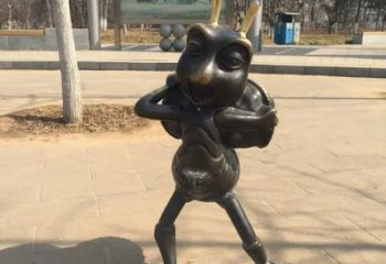 仿古蚂蚁铜雕厂家 彩绘动物铜雕