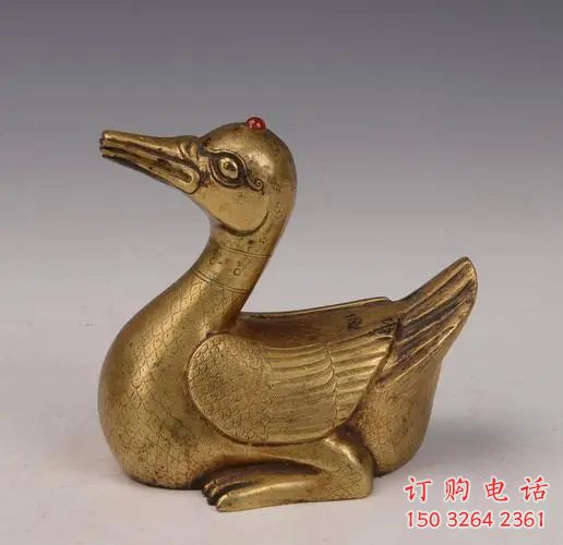 仿古鸭子铜雕厂家 彩绘动物铜雕 仿古鸭子铜雕厂家 彩绘动物铜雕