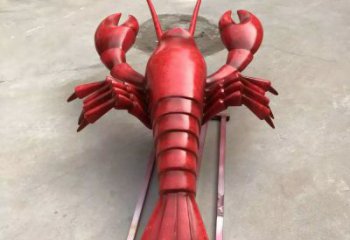 龙虾铜雕厂家 抽象动物铜雕