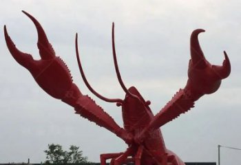 园林龙虾铜雕厂家 青铜动物铜雕