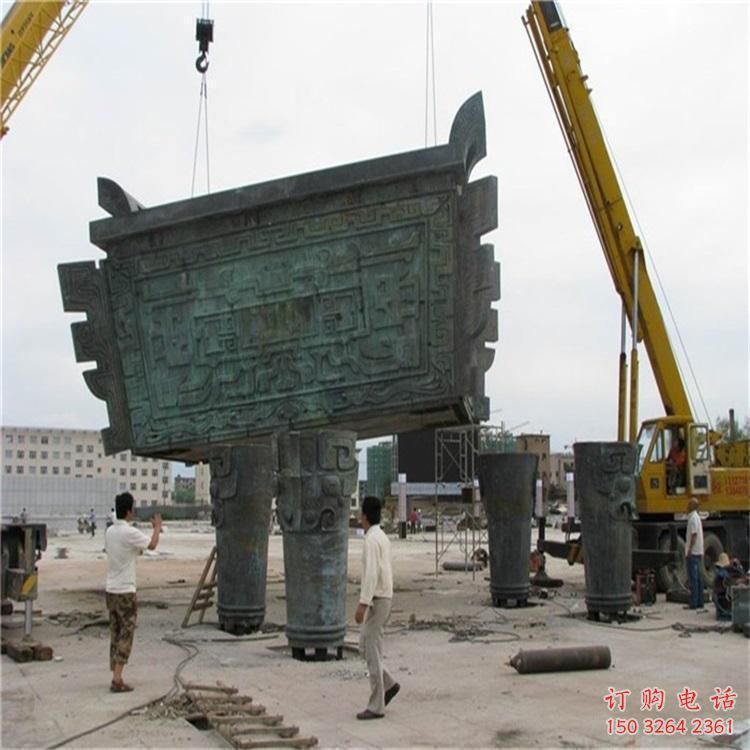 广场铜鼎铜雕厂家 青铜工艺品铜雕 广场铜鼎铜雕厂家 青铜工艺品铜雕