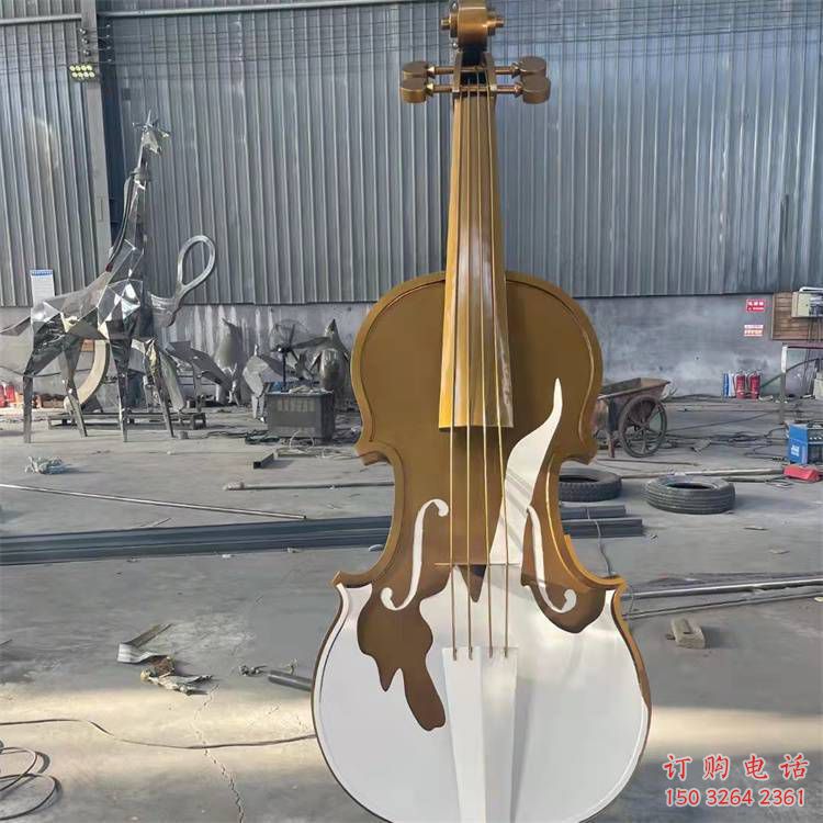 广场大提琴铜雕厂家 青铜工艺品铜雕