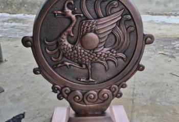 园林铜鼓铜雕厂家 青铜工艺品铜雕
