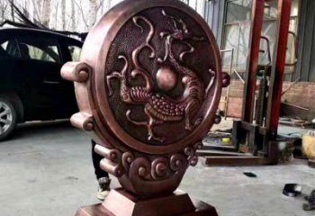 别墅铜鼓铜雕厂家 公园工艺品铜雕