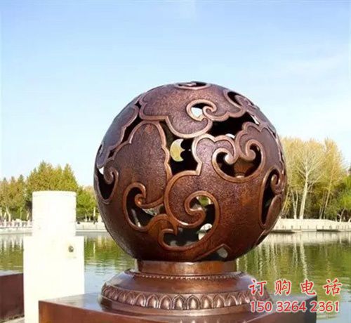 园林圆球铜雕厂家 青铜工艺品铜雕 园林圆球铜雕厂家 青铜工艺品铜雕
