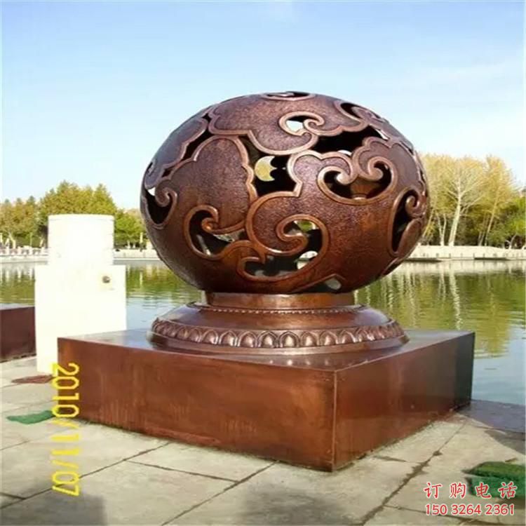 公园圆球铜雕厂家 街头工艺品铜雕 公园圆球铜雕厂家 街头工艺品铜雕