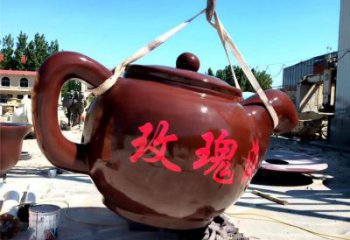 彩绘水壶铜雕厂家 仿古工艺品铜雕