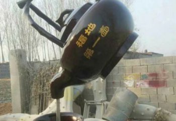 公园水壶铜雕厂家 街头工艺品铜雕