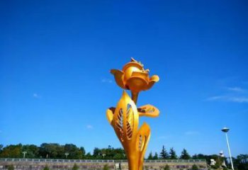 青铜月季花铜雕厂家 公园工艺品铜雕