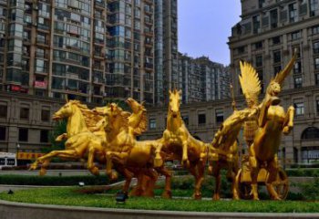 紫铜阿波罗铜雕厂家 仿古工艺品铜雕