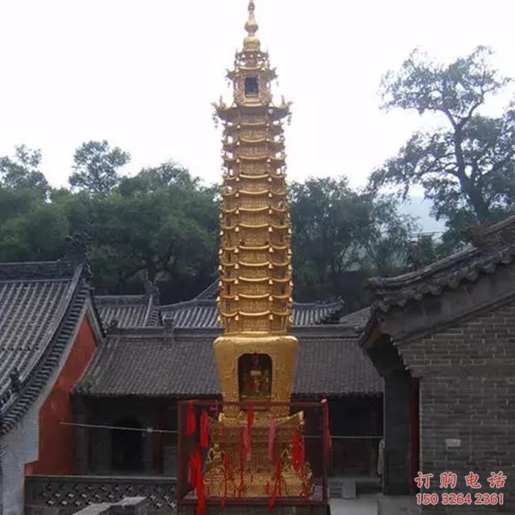 办公室佛塔铜雕厂家 黄铜工艺品铜雕 办公室佛塔铜雕厂家 黄铜工艺品铜雕