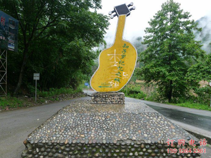 紫铜吉他铜雕厂家 仿古工艺品铜雕