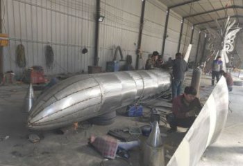 抽象飞机铜雕厂家 办公室工艺品铜雕
